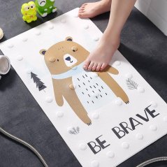حصيرة حمام بتصميم رسومات كرتونية مضادة للانزلاق