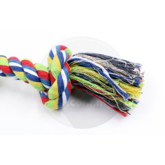 GTE Pet Tooth Dog Braided Cotton Rope Chewing Toy 30CM (Random Color)