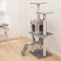 GTE Pets Cat House Activity Play Cat Tree House Play Tower (4 Colors)