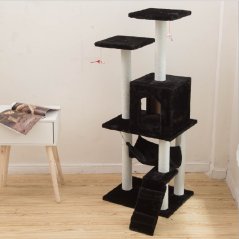 GTE Pets Cat House Activity Play Cat Tree House Play Tower (4 Colors)
