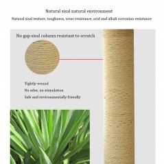 GTE Cat Tree Climbing Frame Small Sisal Cat Tower Column (2 Colors)