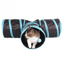 Gdeal Three-Way Ring Cat Paper Channel Pet Cat Tunnel Foldable Toys