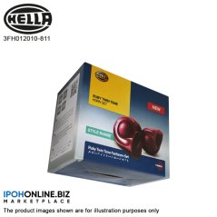 Ipohonline Hella 3FH 012 010-811 Style Range Ruby Twin Tone Horn Set