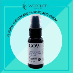 Garden of Wisdom Alpha Arbutin 2% and Kojic Acid 1% Serum 30ml