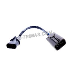 E-trimas 2 Pin Proton Perodua Alternator Socket Connector