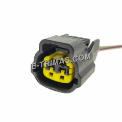 E-trimas 2 Pin Nissan Silvia S15 Fuel Pump Socket Connector