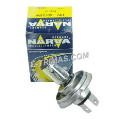 E-trimas 48884 Narva ORIGINAL H4 P45T 60/55W Halogen Bulb