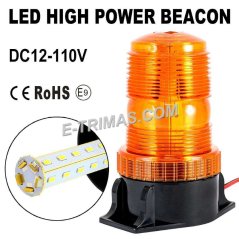 E-trimas 30 LED Car Bus Forklift Roof Mini Beacon Lamp Flash Warning Strobe Light