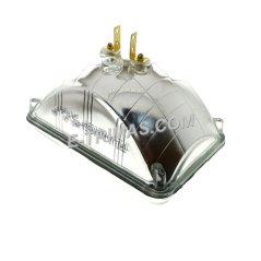 E-trimas 5" Square 12V 2 Pin Halogen Sealed Beam 55W