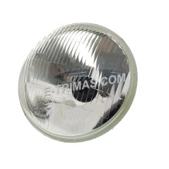 E-trimas AutoPal India Quality 146mm Round Halogen H4 Bulb Headlamp Unit (1PC)