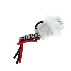 E-trimas 1016 1157 Twist Bulb Holder Socket Connector Wire Harness BAY15d (5PCS)