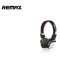Remax RB-200HB Leather AUX Wireless Bluetooth Headset 200HB (Black)