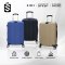 Gdeal SKY TRAVELLER SKY346 2-In-1 Premium Fine Straight Stripes Luggage With Double Wheels (20Inch+24Inch)