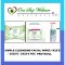 Simple Cleansing Facial Wipes 2x25's / 2x25's Foc Hand Sanitizer 50ml