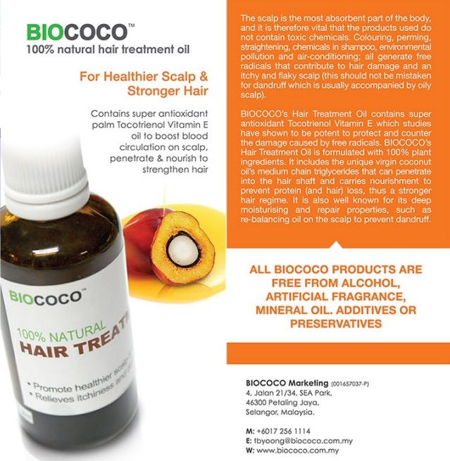 Buy Biococo 100 Natural Hair Treatment Oil 30ml Lavender