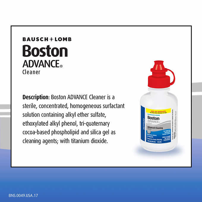 Buy Bausch Lomb Boston Advance Hard & Gas Permeable Contact