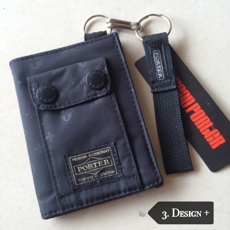 Buy PORTER Japan Design Head Ptr Wallet Velcro + Button Design (11 