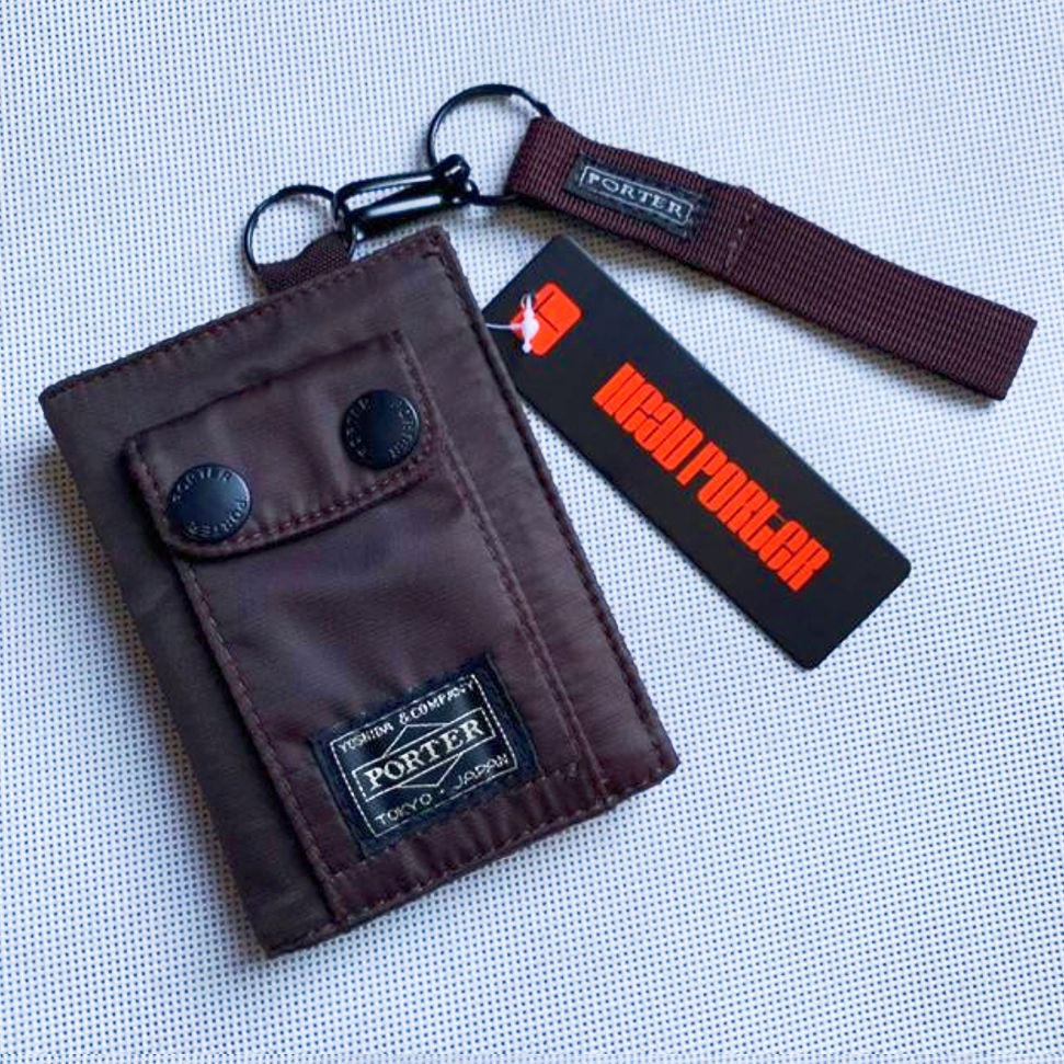 Buy PORTER Japan Design Head Ptr Wallet Velcro + Button Design (11 