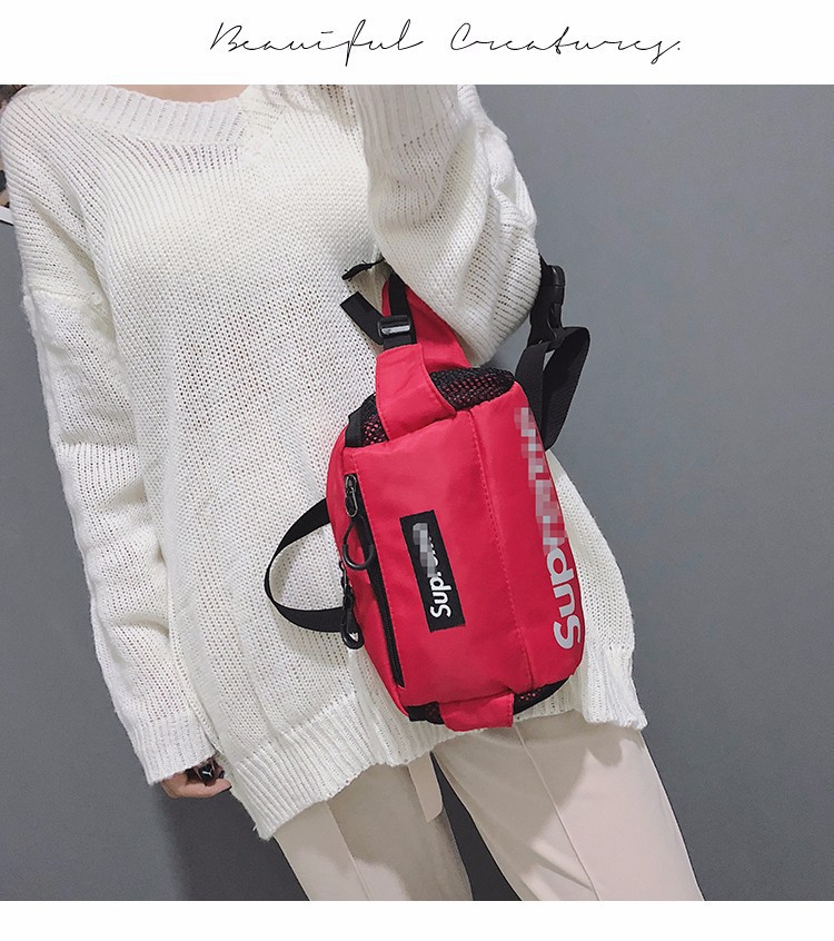 Buy Babybosstrading LARGE VOLUME Supreme Waist Bag Sling Bag Chest Bag ...