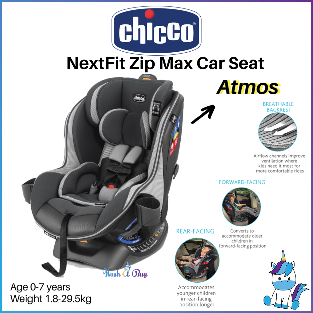 chicco nextfit zip forward facing weight