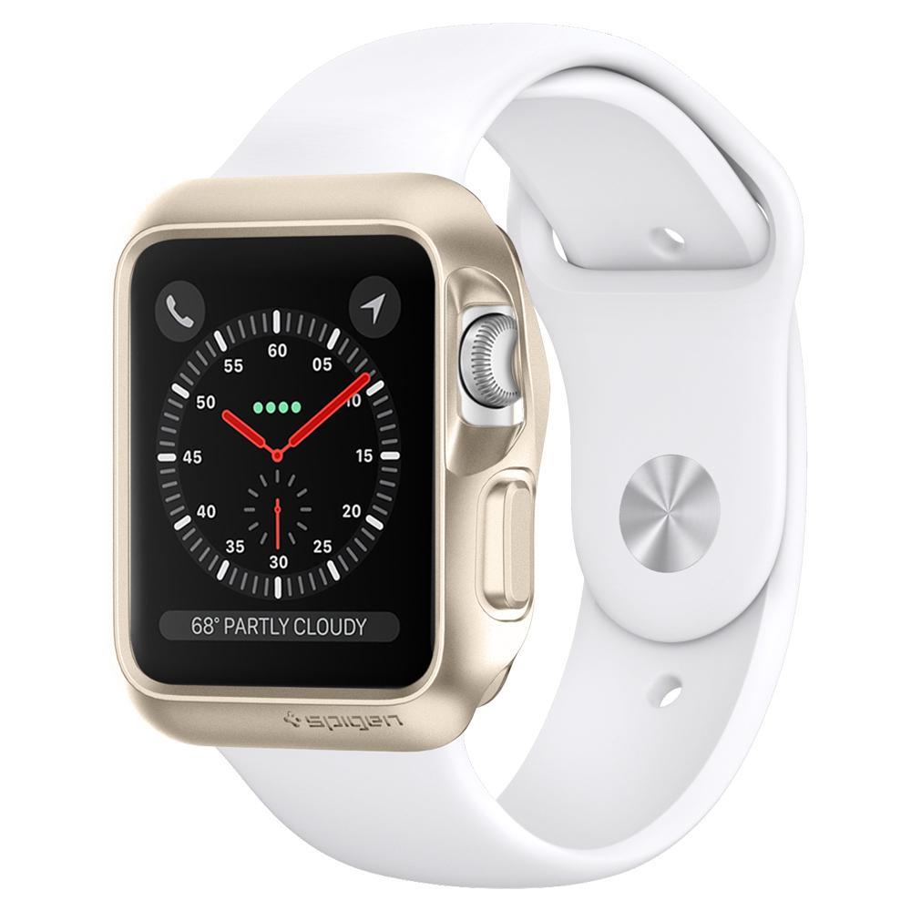 Electronics :: TV , A/V , Gaming \u0026 Wearables :: Wearable Technology ::  Smart Watches :: Spigen Slim Armor Case for Apple Watch Series 3/2/1 - 42MM  (White) - Shop Online Best Products | eRomman