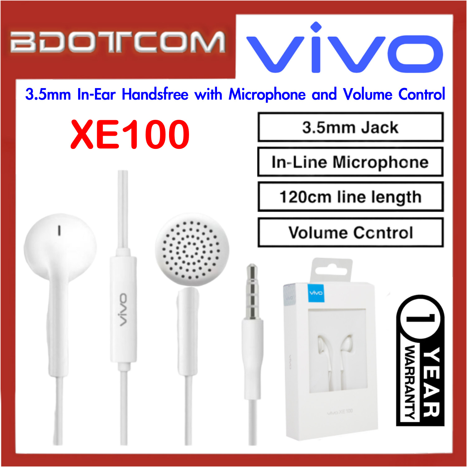 vivo y15 handsfree