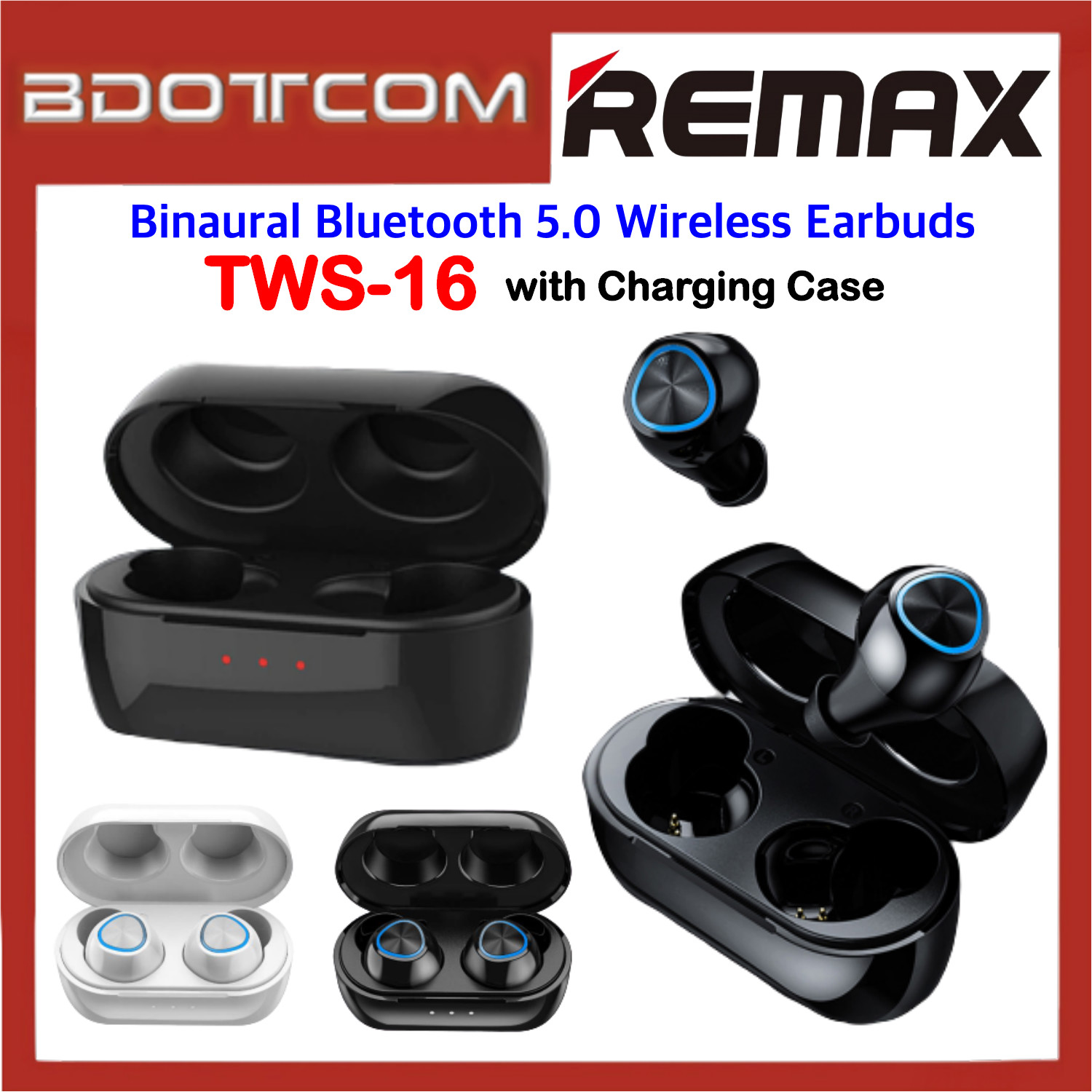 remax true wireless earbuds tws 16