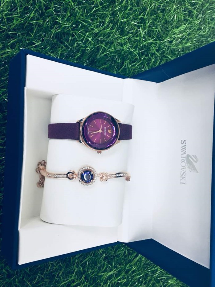 swarovski watch set