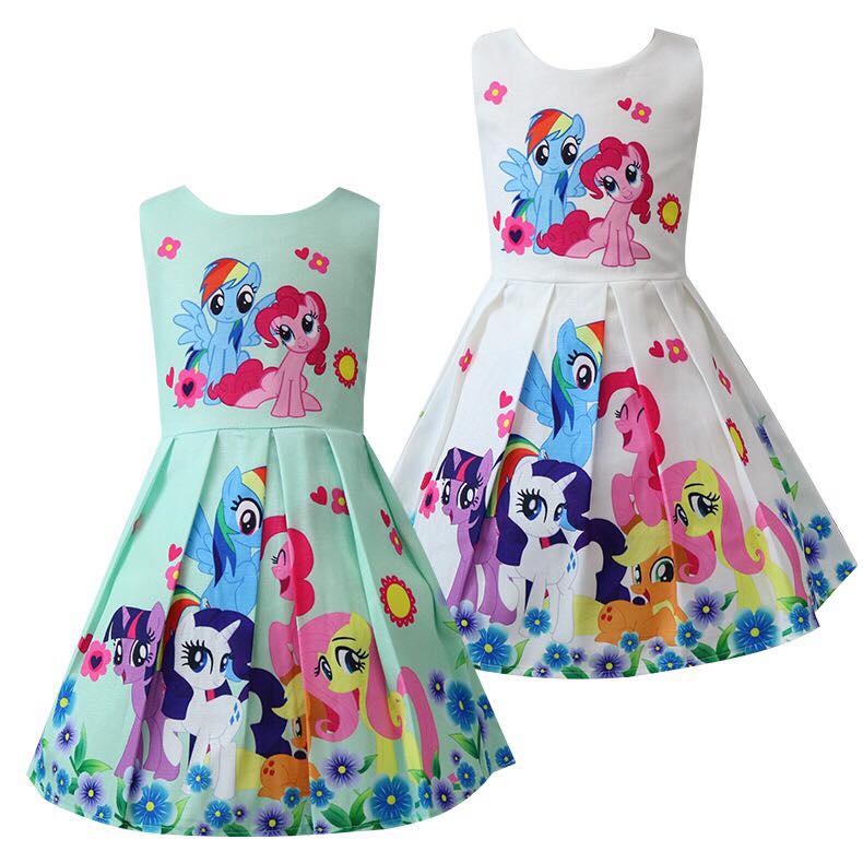 Koolkidzstore PREORDER GIRL LITTLE PONY DRESS 3 8Y