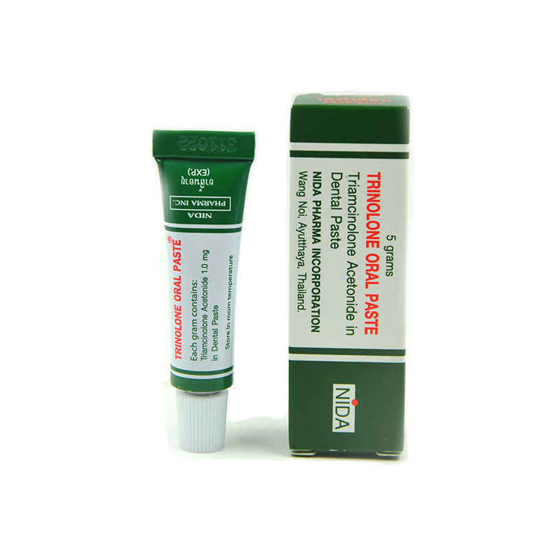 Buy Trinolone Oral Paste Relief For Mouth Ulcers Nida eRomman