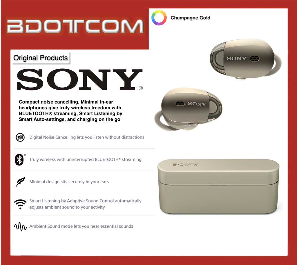 Buy Sony Wireless Earbud Noise Cancelling Headphon | eRomman