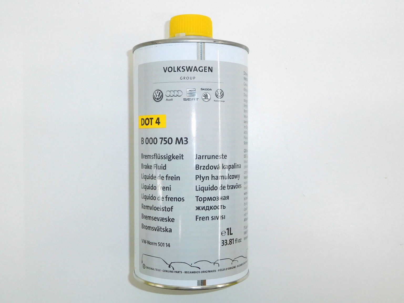 تسوق Icebikeheaven Genuine VW AUDI Seat SKODA 1 Litre Dot 4 Brake Fluid ...
