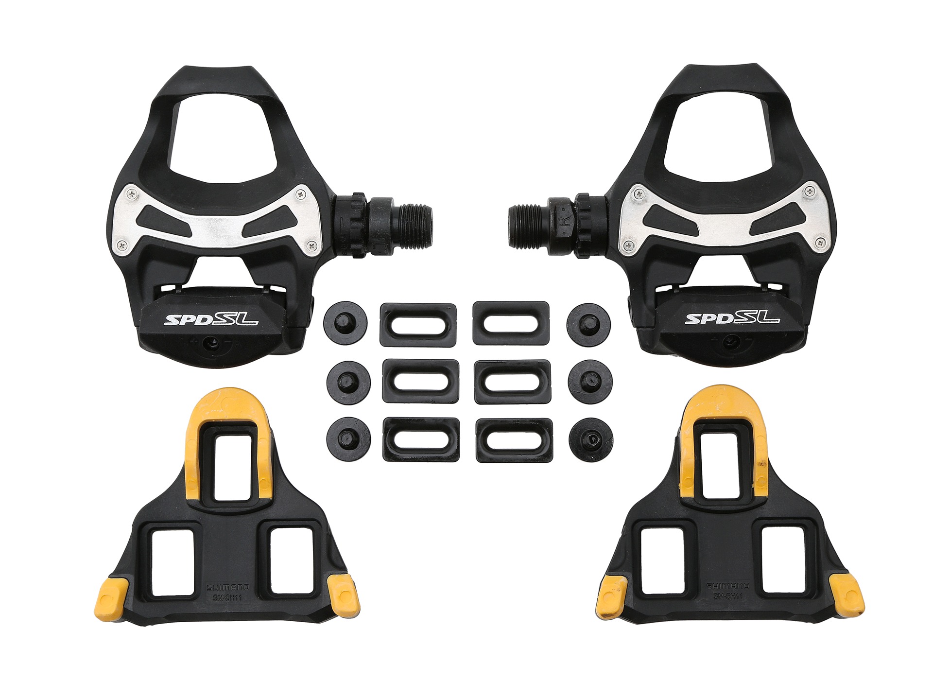 Buy Shimano R550 Pedals with cleats light weight road bike