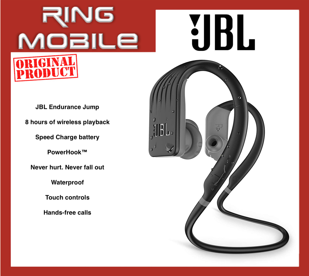 blandt Ændringer fra Forudsige Buy Bdotcom Original JBL Endurance Jump Waterproof Wireless in-Ear Sport  Headphones Online | eRomman