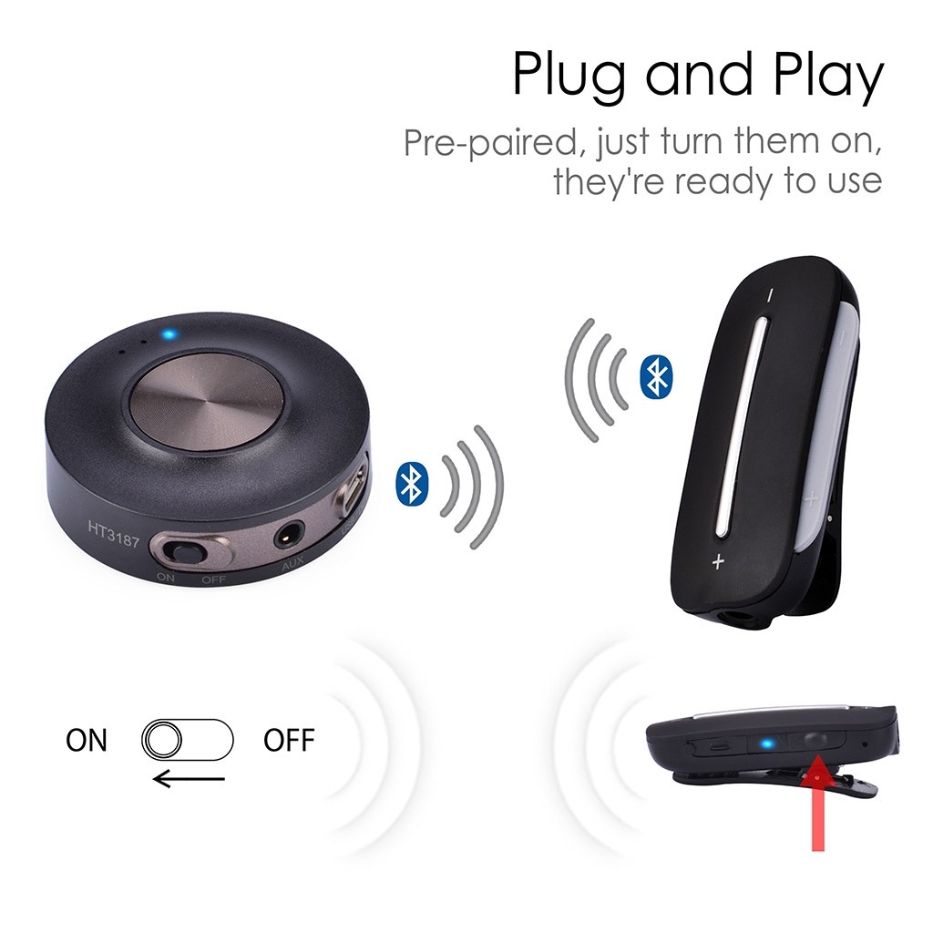 Bluetooth Transmitter and Receiver Set 