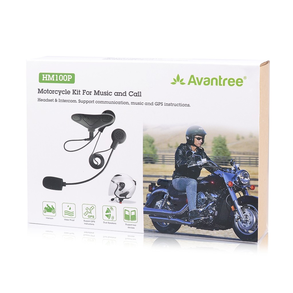 Buy Bdotcom Avantree HM100P Bluetooth Wireless Intercom for Motorcycle  Helmet Online | eRomman