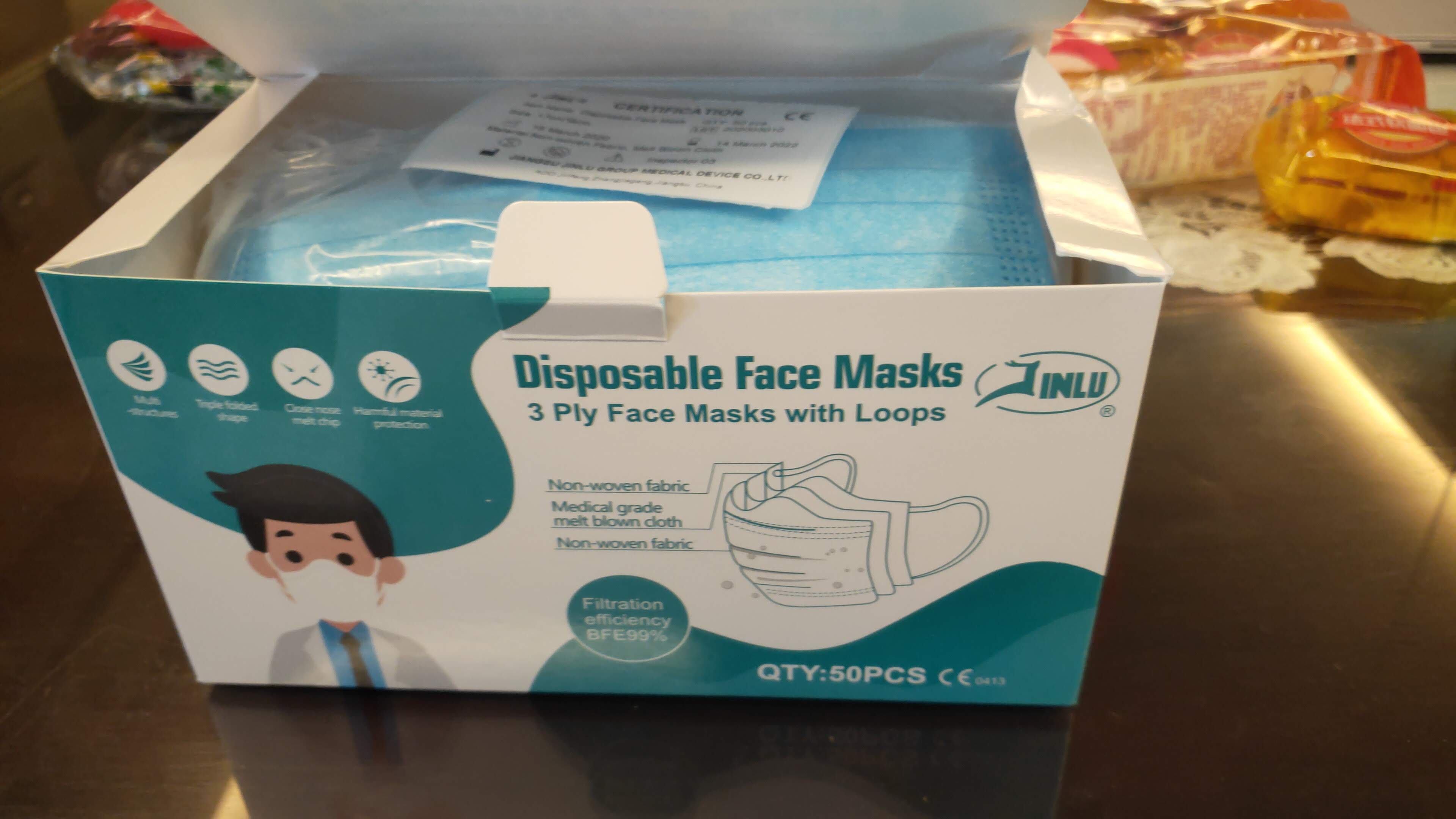 Buy Shop Medical Grade Face Mask BFE 99 (50 PCS) eRomman