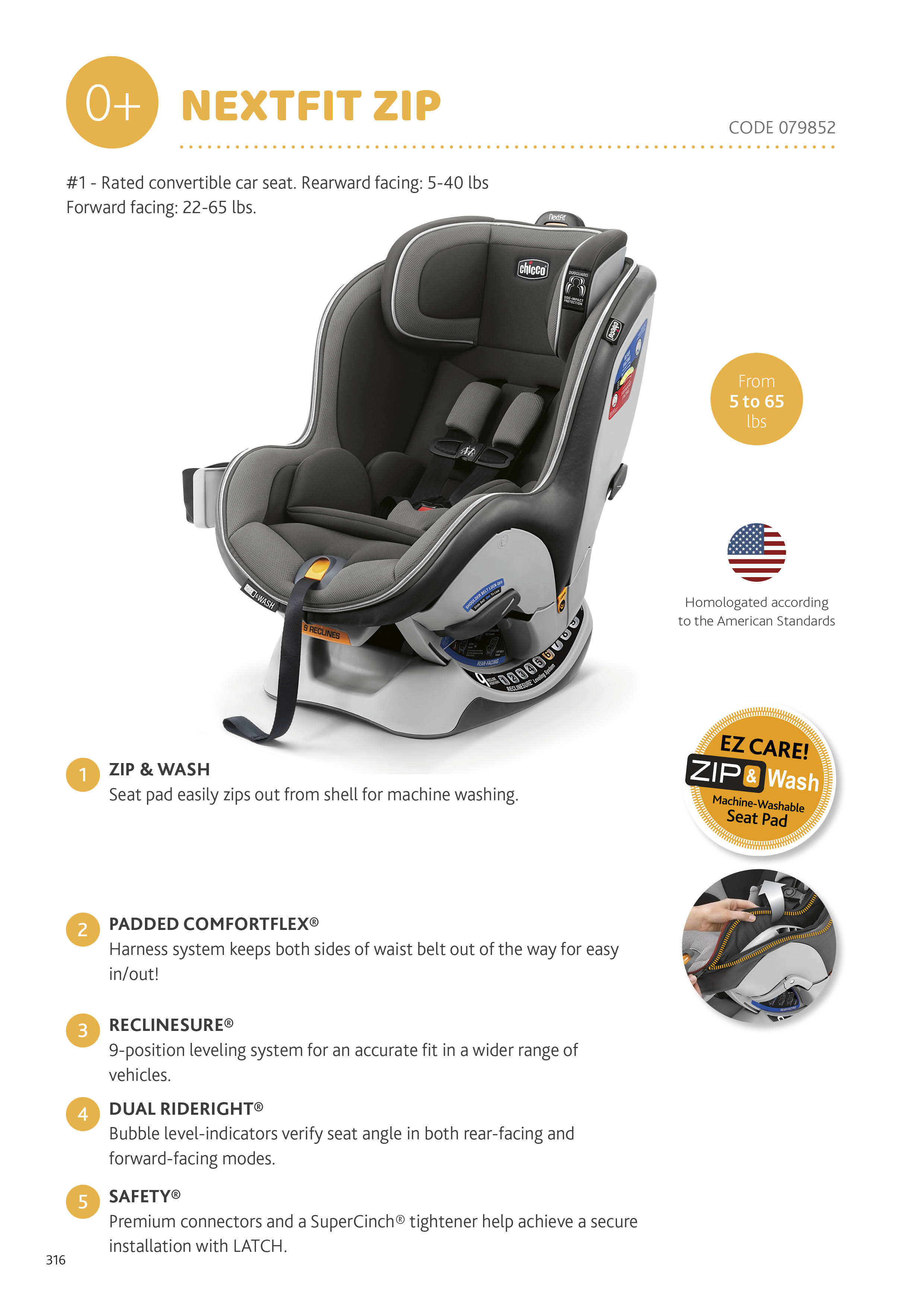 Chicco nextfit hotsell zip corvus