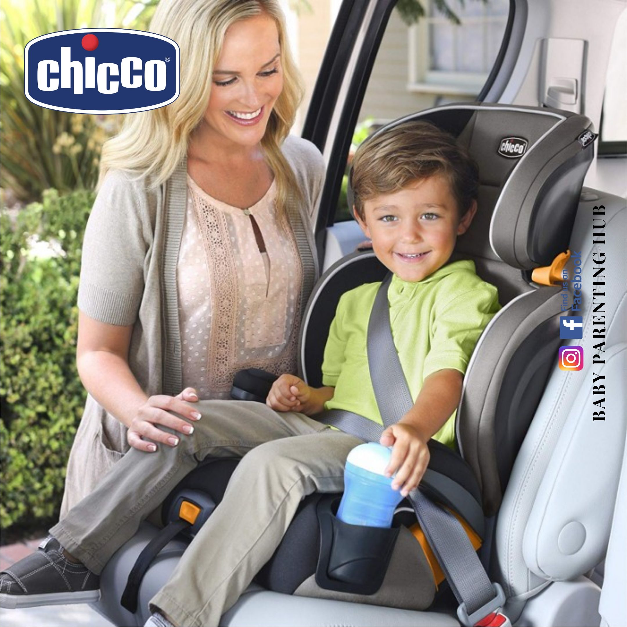 Buy Chicco Car Seat KidFit 2 in 1 Booster Jasper eRomman