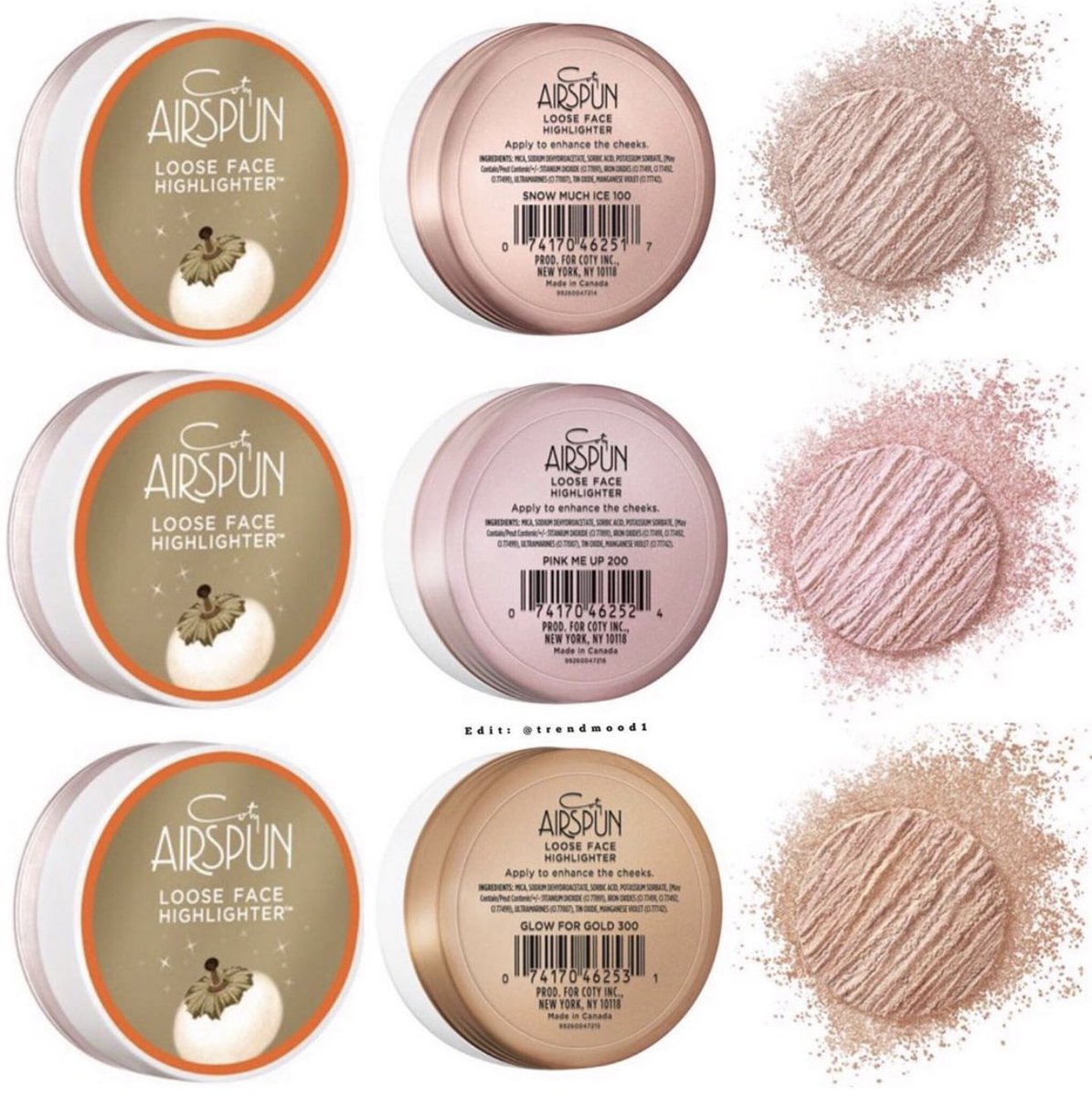 Buy Highlighter Face Makeup Coty Airspun Snow Much Ice eRomman