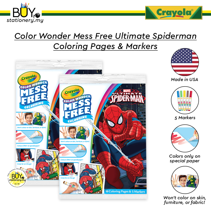 10 Crayola Spiderman Coloring Pages to Unleash Your Inner Web-Slinger