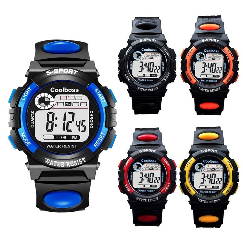 digital watch with big numbers