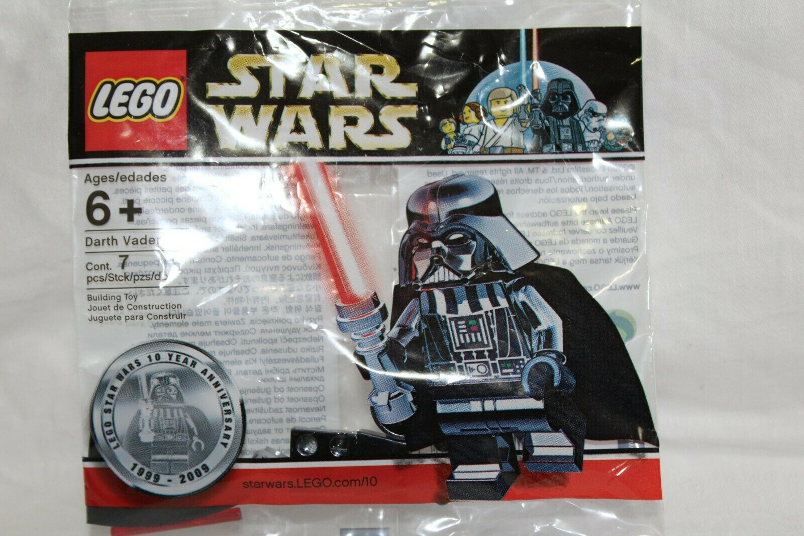 lego chrome darth vader