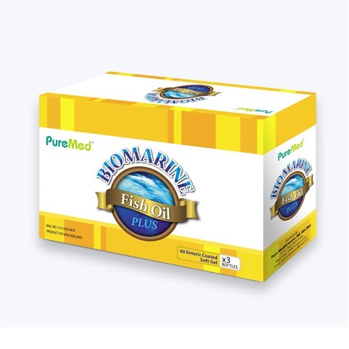 Buy PureMed BioMarine Fish Oil Plus with Squalene eRomman