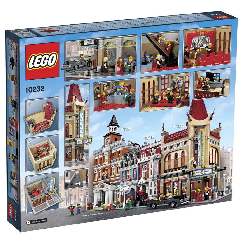 Halloween indsats Picasso Buy Lego Palace Cinema Blocks Toy 10232 | eRomman