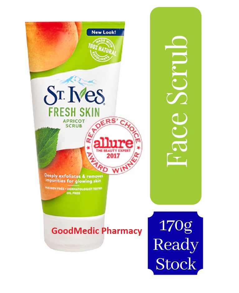 Buy St Ives Fresh Skin Apricot Scrub 170g Online Eromman
