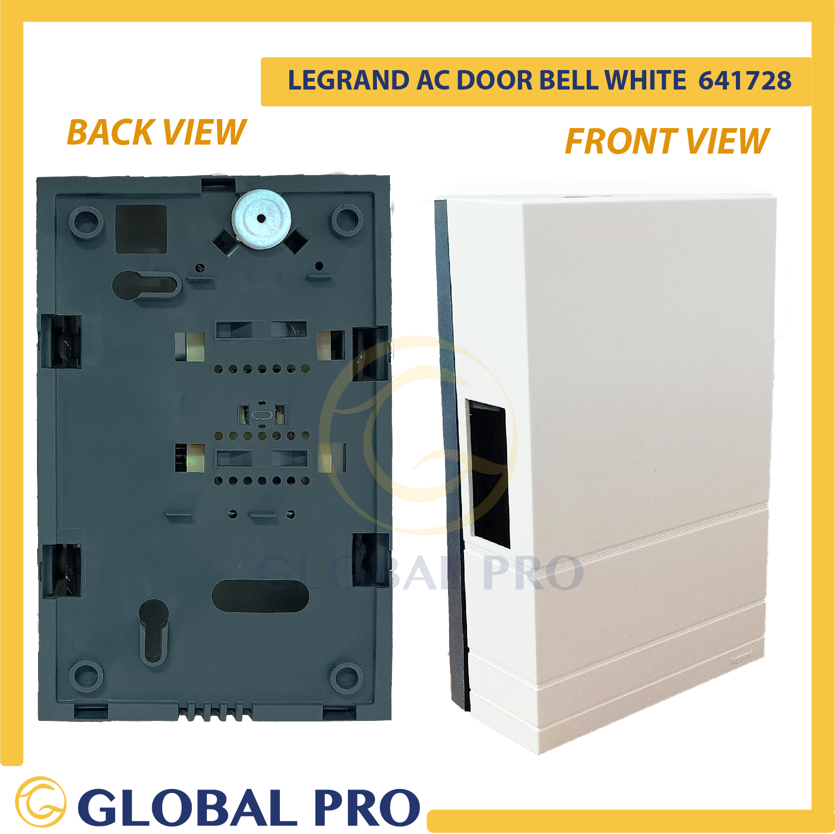 Buy LEGRAND Door Bell AC 230 641728 (White) eRomman
