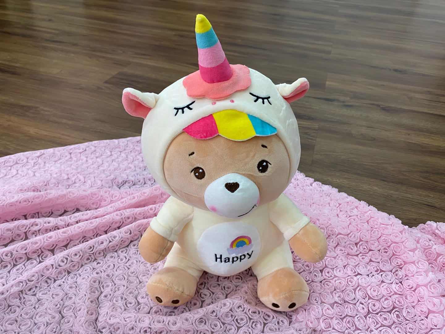 happy unicorn doll