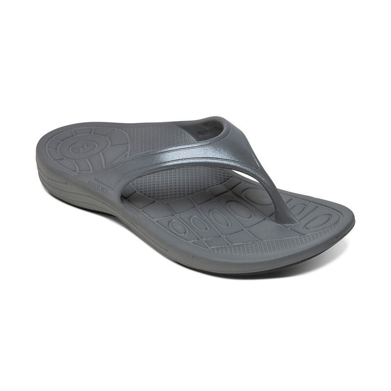 aetrex flip flops