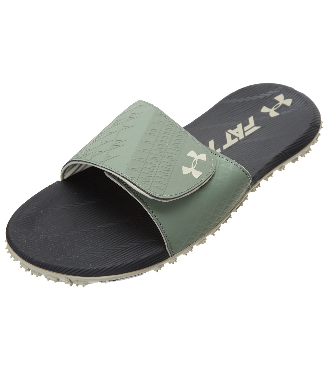 under armour gel slides